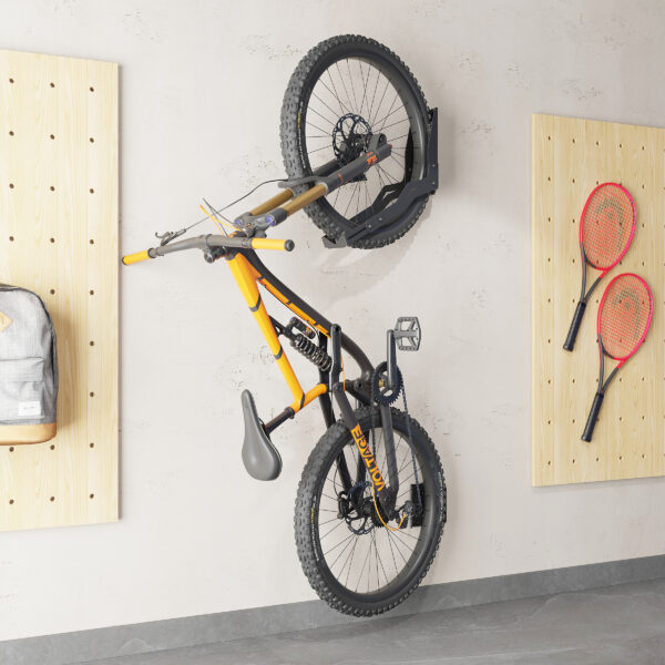 Uchwyt na rower IROON , wieszak ścienny na e-bike, MTB lub rower szosowy - obrazek 2